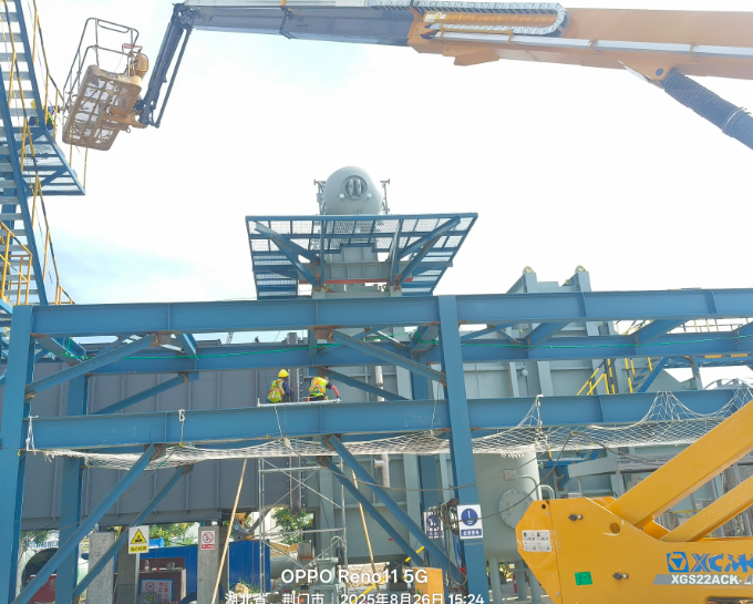 河南浩多顺：湖北荆门余热锅炉安装项目圆满完成 