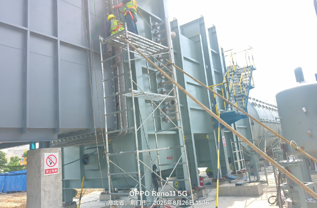 河南浩多顺：湖北荆门余热锅炉安装项目圆满完成 